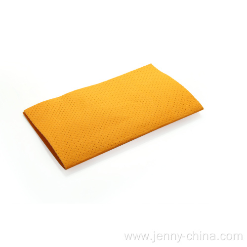 Yellow Needle Punch Towels